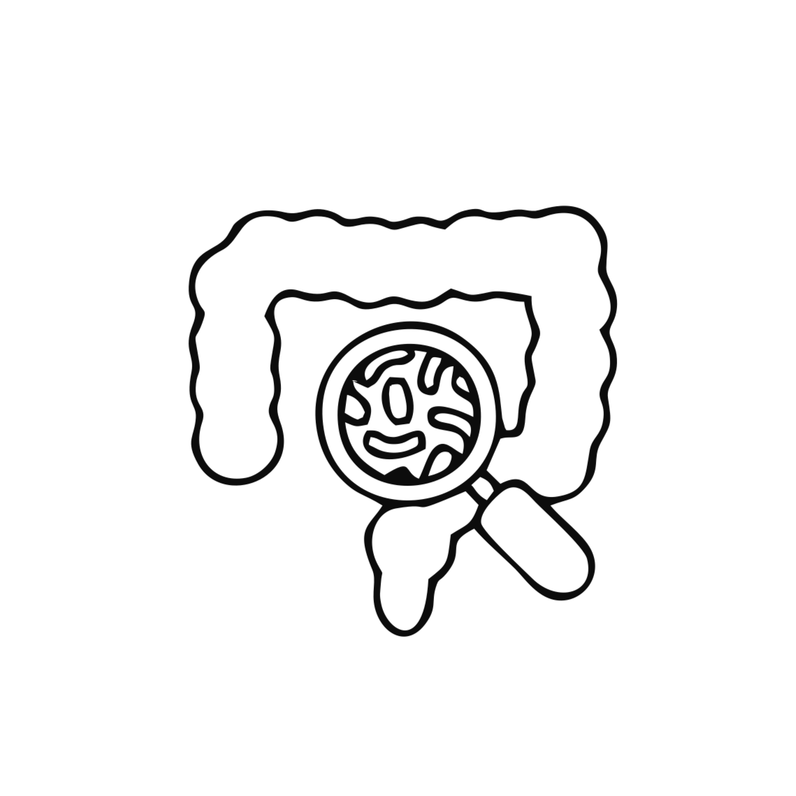 Gut Health IBS Icon