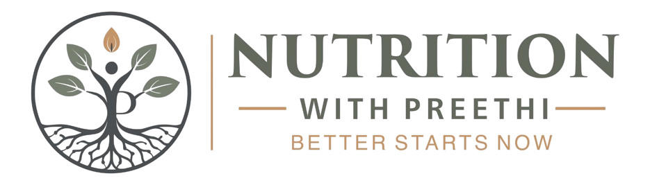 Nutrition with Preethi logo